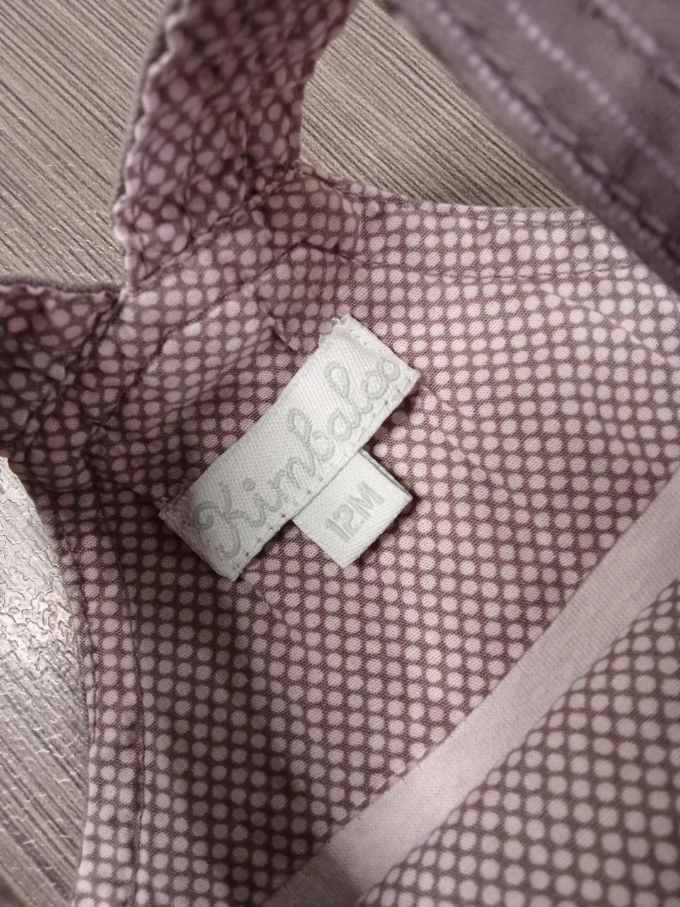 Vestido con tirantes Kimbaloo 12 meses – photo 9